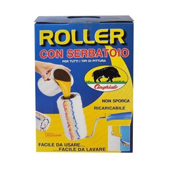 Rullo da pittura con serbatoio